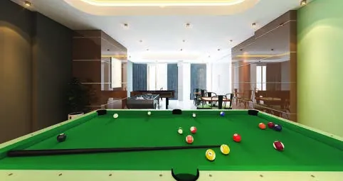 Indoor games room at Abhee King's Court (artist's impression)